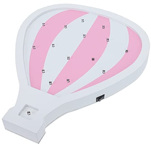 Mikikit 1stück Heißluftballon Nachtlicht Kreative Wandlampe Für Schlafzimmer Und Partys Dekorative Tischlampe Warmes Licht Für Stimmungsvolle Batteriebetrieben Für Kinderzimmer