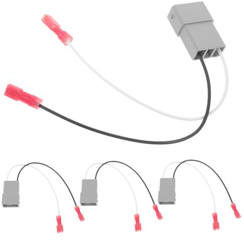 MOLUCKFU 4piezas Adaptador De De Altavoz Para Arnés De Cableado Para Altavoces De Coche y Compatible Múltiples