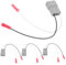 MOLUCKFU 4piezas Adaptador De De Altavoz Para Arnés De Cableado Para Altavoces De Coche y Compatible Múltiples