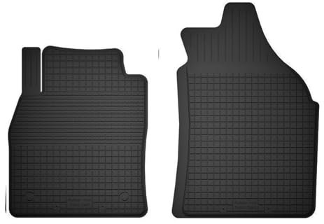 Wielganizator Gummimatten vorne passend für Opel e-Corsa F (2019-) Schrägheck | 2-teiliges Set, nur vorn | bessere Passform als universelle Matten | Schwarz