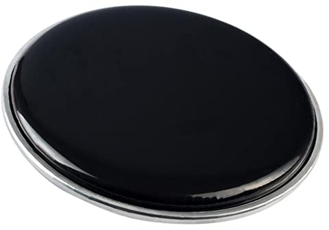 Dickly Polyesterfolie Drum Skin Banjo Head Skin DIY Ersatzteil Schwarz