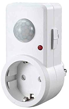 EDM 03225 Stecker mit Bewegungsmelder, mehrfarbig, 1200 W