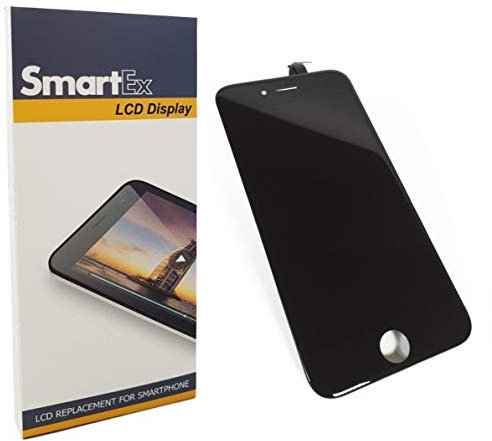 Smartex® New Display LCD Schwarz kompatibel mit iPhone 6 / Bildschirm LCD Retina und Glas Touchscreen