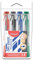 Maped Marker, trocken abwischbar, 4 Stück, Blau, Schwarz, Rot, Grün – Rundspitze, 2 mm – Weiße, Schiefer und nicht poröse Oberflächen