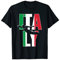Fans Italian Rugby Kit Blue Union Italy Rugby Fans T-Shirt