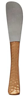 BRACOP Serving Butter Knife Kitchen Accessories Stainless Steel and Copper Special Dinner Knife Jam Spreader Reusable Accessories Home Table Décor