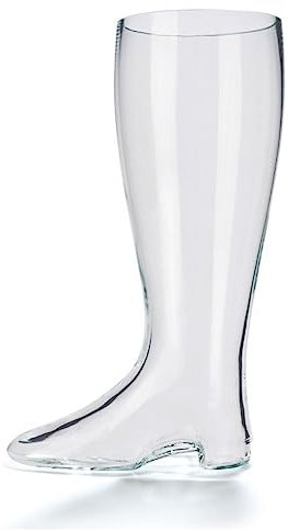 Oberglas Bottes à bière soufflées à la bouche / Verre à bottes 1 l / Verre à bière amusant comme cadeau / Verre à bière original 1 l