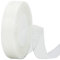 45m Organzaband Weiß 20mm Breit Chiffo Geschenkband,Transparentes Organza Bänder Chiffonband Schleifenband Dekoband Geschenkverpackung Deko Band Tüllband für Weihnachten Hochzeit Taufe Geburtstag
