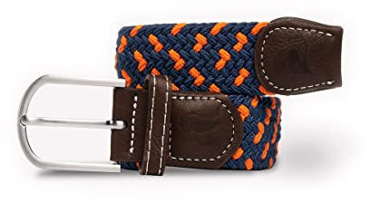 SWOLE PANDA Recycled Woven Weave Belt | Elastic Stretch Belt For Men & Women | Adjustable No-Hole Sustainable Comfort Fit