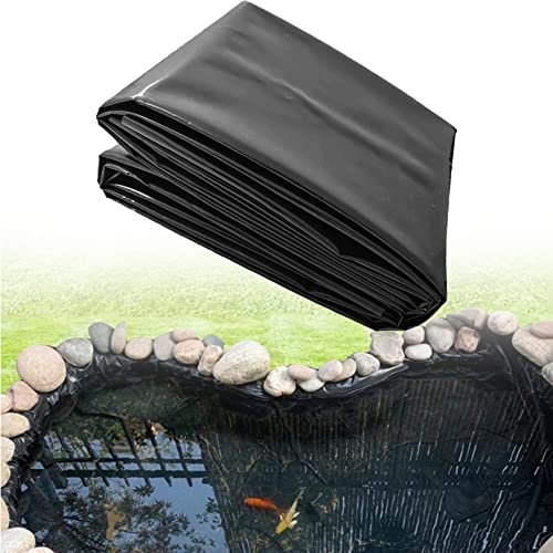 Fischteichfolie Den Außenbereich, Wasserdichtes Tuch Gärten Pools PVC-Membran Verstärkte Landschaftsgestaltung HDPE Pool Fischteichfolien for Wassergärten, Koi-Teiche ( Color : 3.2ft , Size : 3.2ft )