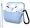 Lerobo Case Cover for AirPods Pro with Keychain & Lanyard - Soft Silicone Skin Protects 1st & 2nd Gen, Charging Case [Front LED Visible] - Lilac