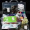 PHECDA PROFLY Federn Pelz Faden Kristall Flash Line Haken Fliegenbinden Materialien Starter Kits (Fliegen bindungs Materialien Set)