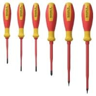 Weidmüller SDI SET SLIM S3.5-6.5/PH1/2 VDE Schraubendreher-Set Schlitz, Kreuzschlitz Phillips