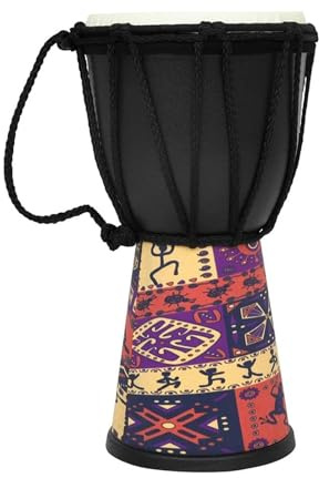 4-Zoll-ABS-Trommel Bunte Djembe-Handtrommel Anfänger-Schlagzeuger-Schlaginstrument Djembe Für Anfänger