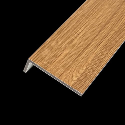 ZHONNA Window Sill Replacement Board Wide, Window Sill Plate/Windows Ledge Capping Protector with Wood Grain Finish for Living Room Bedroom Bay Window Platform Edge, Heavy Duty(Size:W 10CM L 51CM)