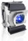 Poxtedsr ET-LAA410 Lampe de remplacement pour projecteur compatible avec PANASONIC PT-AE8000, PT-AE8000EZ, PT-AT6000, avec boîtier