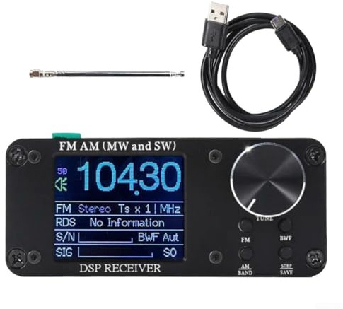 SI4732 Ricevitore Radio, Portatile Loop Antenna Ricevitore Digitale AM FM ATS80 Radio Onde Corte, Per L'uso In Varie Impostazioni