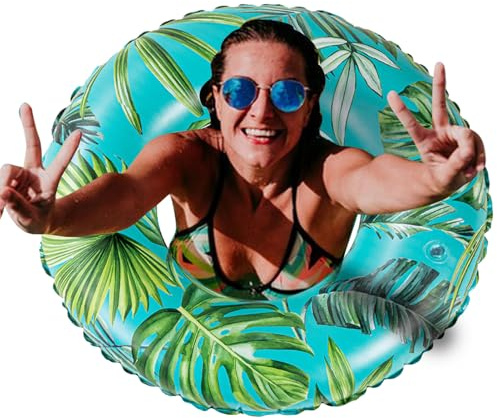 Pool-Schwimmringe auslaufsicherer tragbarer Tropenpflanzen-Poolring