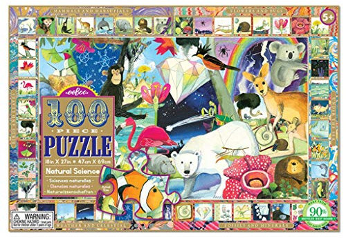 eeBoo Naturwissenschafts-Puzzle, 100 Teile