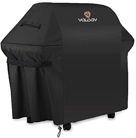 Copertura Copri Barbecue, Telo Protettivo per BBQ Grill, 210D Oxford, Pulizia Facile Impermeabile, Anti Pioggia, Polvere, Neve, Anti-UV,105 x 49 x 102cm