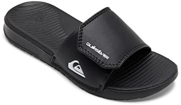 Quiksilver Bright Coast Adjust Youth, Scarpe da Spiaggia e Piscina Bambini e ragazzi, Nero Black White Black Xkwk, 31 EU