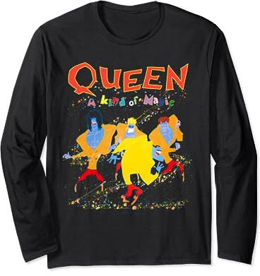 Queen Official Kind Of Magic Long Sleeve T-Shirt