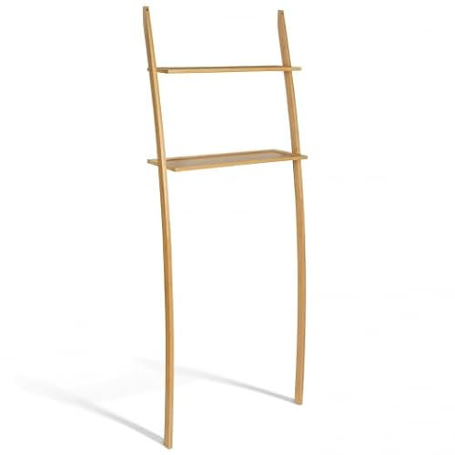 IDMarket - Etagère dessus WC bambou LANA