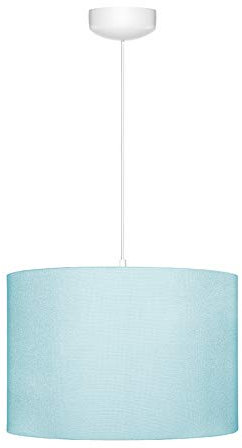 Lamps & Company Deckenlampe mint, Deckenleuchte für Kinderzimmer, groß rund Lampenschirm mit einem Durchmesser von 35 cm, ideal als Lampe Kinderzimmer für Mädchen und Jungen, skandinavische Lampe