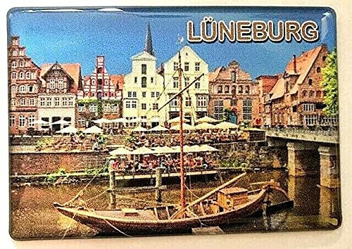 Lüneburg Deutschland, Lüneburg Magnet, Lüneburg Souvenir, Geschenk aus Lüneburg, Niedersachsen Souvenir