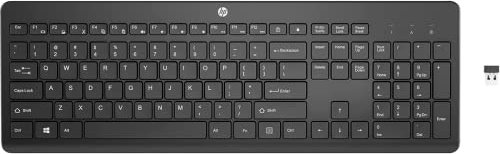 HP Kabellose Tastatur (QWERTY) 230 Schwarz