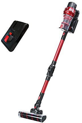 Silicon CPV Cordless 33KPa Vacuum Cleaner 4 in 1 Stick Upright Rechargeable Vacuum Cleaner for Pet Hair Car Hard Floor and Carpet (Vacuum & Battery)