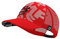 COMPRESSPORT Trucker cap-Protezione Solare-Cappello con Rete-Visiera Ampia e Curva-Regolabile-Prima o Dopo l'allenamento-Taglia Unica, Rosso/Bianco, Unisex-Adulto