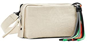 Desigual Women's Bag_Aquiles 23 Ronda 1001 RAW, White