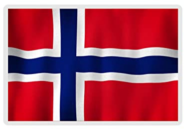 Norway Flag Fridge Magnet Gift - Cute Norwegian Novelty Birthday Present