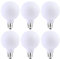 NCC-Licht 6 x LED Filament Leuchtmittel Globe G95 12W E27 opal 1521lm warmweiß 2700K