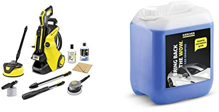 Kärcher K 5 Power Control Car & Home Pressure Washer & 5 L Canister Pressure Washer Detergent, Car Shampoo