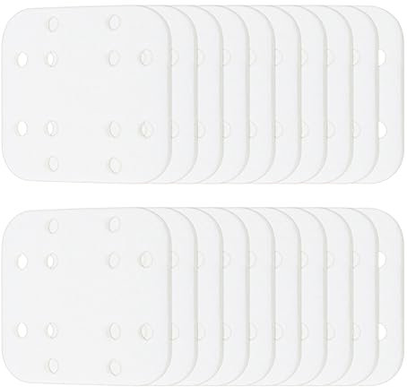 SG Store 20Pcs Absorption Pads Replacement Compatible with Elechomes UC5501/ SH8820/ SH8830 Descaling Pads Cellucotton Humidifier Descaling Pads 55x50mm