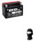 Compatible avec Honda FMX 650 da ANNÉE 2005 al 2006 Batterie YTX9-BS BS BTX9-BS FOURNIE PRÊTE À l'emploi 8AH ??AMPÈRE 12 Volts Batteries pour Moto Scooter 150X87X105MM