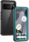 Lanhiem Cover Google Pixel 8 Pro Impermeabile, IP68 Waterproof Custodia Subacuqe,Antiurto Rugged Resistente con 360 Gradi Protezione dello Schermo per Google Pixel 8 Pro,Blu