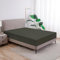 Softex Royal - Klassisches Spannbettlaken - 100% Baumwolle Jersey Spannbettlaken in vielen Farben und Größen - Markenqualität, Anthrazit, 200 x 200 cm - 200 x 220 + 40 cm 100% gekämmte Baumwolle