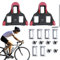Cycle Shoe Cleats, Locking Cycling Pedal Cleats, Replacement Cleats for Cycling Shoes, Road Cycle Cleats for Men, Indoor Cycling Shoe Cleats, 2X Locking Pedals Cleat, Cleats for Cycling Shoes