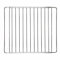CHEFZOCO Bandeja extensible para horno, Parrilla ajustable para horno, Rejilla extensible Horno, Bandeja horno universal, Apta par a la mayoría horno, ancho de 350 a 560 mm, Fondo fijo 318mm