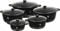 Non-Stick Pots Die-Cast Casserole Set Induction Compatible with Lids 10pc