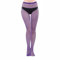 Malustar Collant a rete da donna, calze a rete, alta qualità e confortevoli, Viola (Micro net), S-L