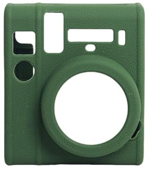 Silicone Protective Cover Suitable for Instax Mini 40 Camera Protective Case, Simple Solid Color, Dust-Proof and Stain Resistant, Protective Sleeve (Green)
