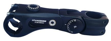 UPANBIKE Fahrrad-Aufhängungsvorbau, stoßdämpfender Lenkervorbau für Straße, Berg, Schotter, Hybrid-Bikes, E-Bikes, MTB, BMX