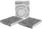 Innenraumfilter, kompatibel mit BMW, F01 F02 F07 F10 64119163329 64119272642 Aktivkohlefiltersatz 64119163328 927264