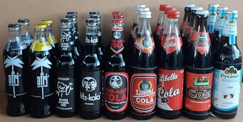 Cola Probierpaket, 25 Flaschen Mehrweg von verschiedene deutsche Brauereien