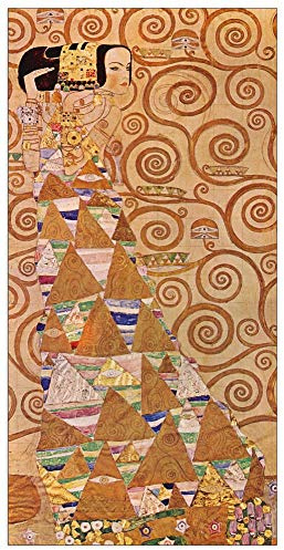 ArtPlaza TW90521 Klimt Gustav - Anticipation Dekorative Paneele, Holz MDF, Multifarbiert, 70x140 Cm