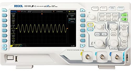 Oscilloscopio digitale Rigol DS1202Z-E 200 MHz 2 canali 1 Gb/s 24000 kpts 8 bit